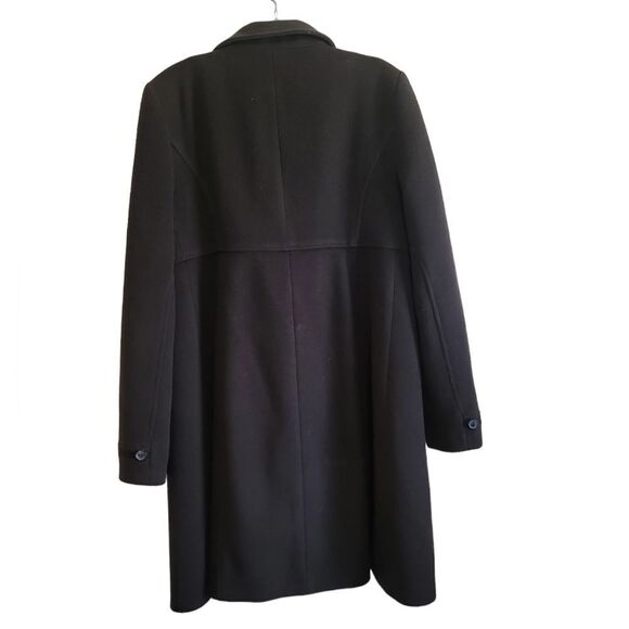 ZARA WOMEN'S Brown Double Breasted Peacoat Sz Small - Picture 2 of 9